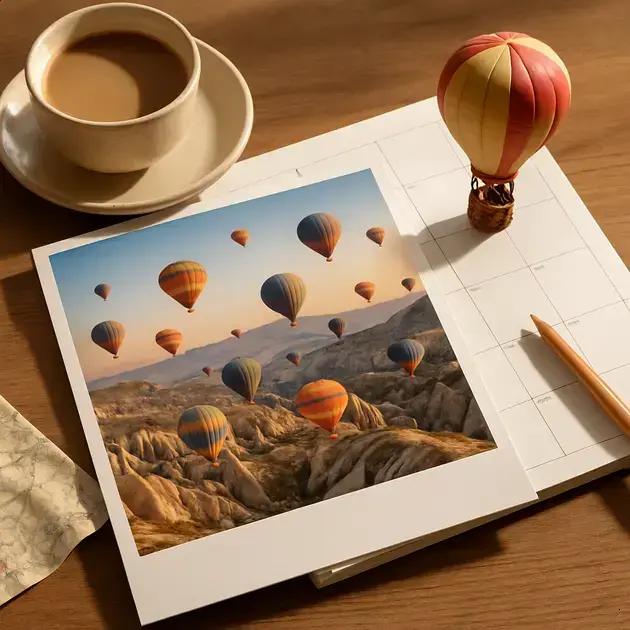 Calendário dos melhores festivais de balões na Turquia em 2026