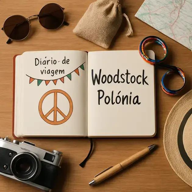 Como montar um diário de viagem do Festival de Woodstock (Polônia)