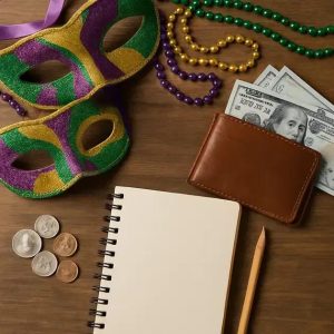 Custo médio de uma viagem para o Mardi Gras em Nova Orleans