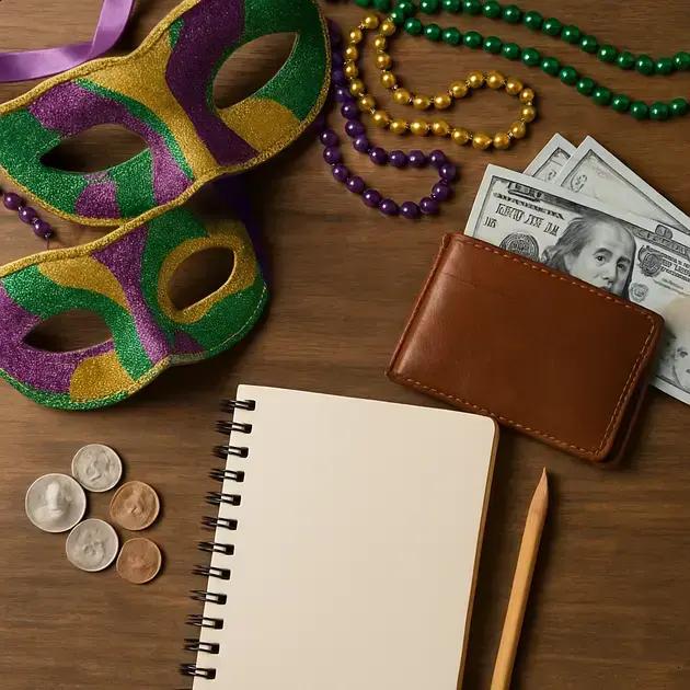 Custo médio de uma viagem para o Mardi Gras em Nova Orleans