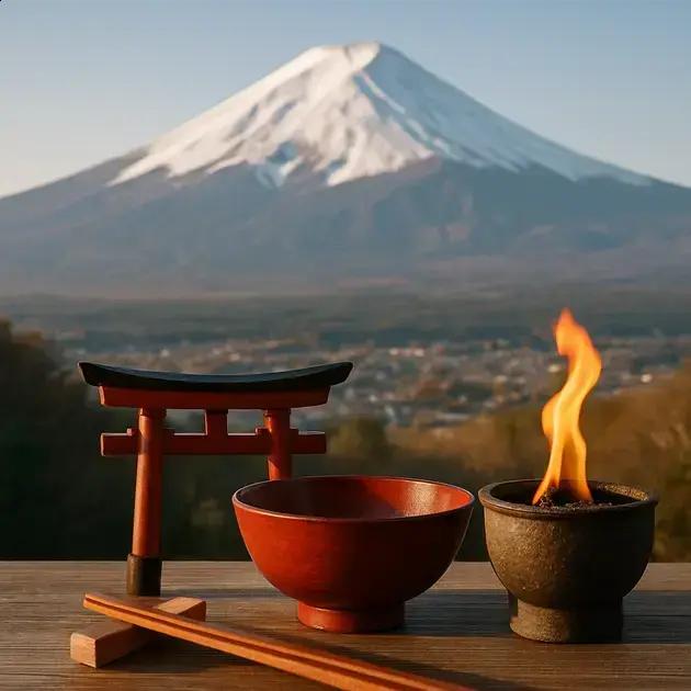 Guia de etiqueta para o Festival de Chamas de Fuji no Japão