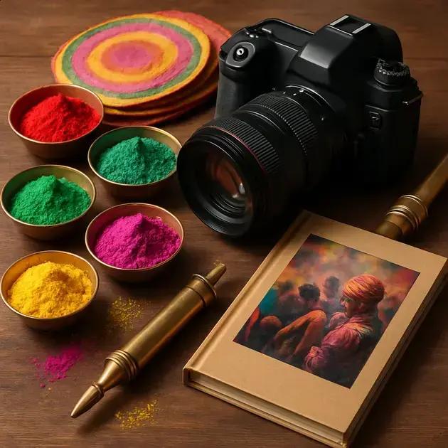 Guia de fotografia para registrar o Holi Festival na Índia
