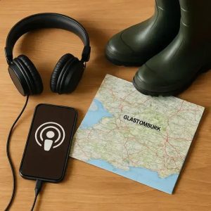 Podcasts para ouvir na viagem para o Festival de Glastonbury (Inglaterra)